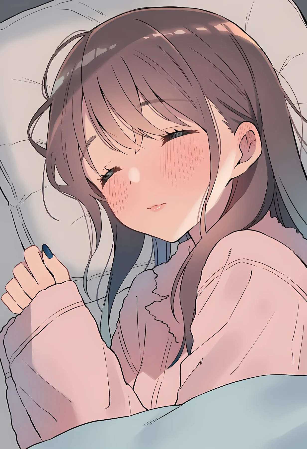 静かな夜に眠る愛子
